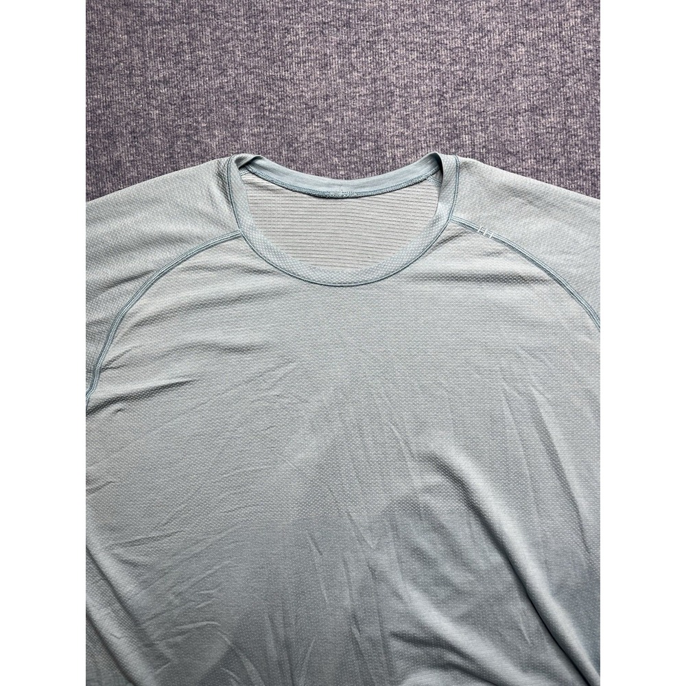 Lululemon Long Sleeve Stretch Performance Shirt‎ Men's 2XL Black Polyester